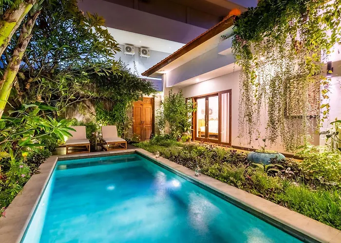 Villa Tropical 2br With Private Pool In Canggu