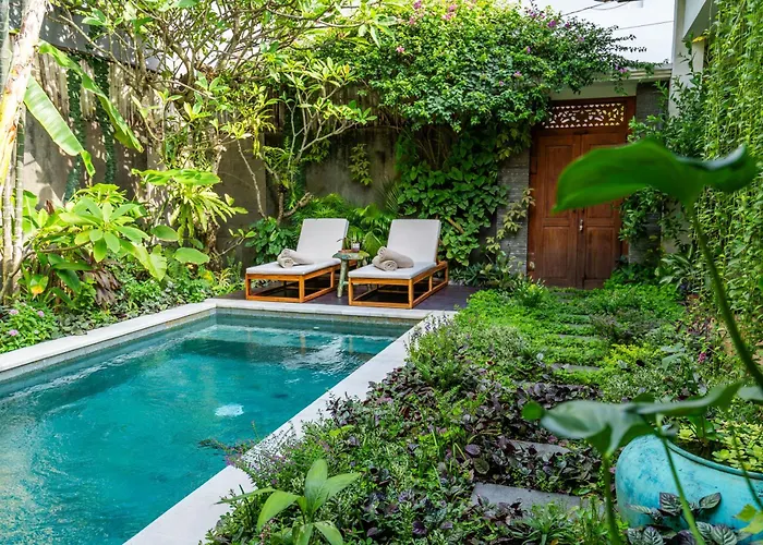 Villa Tropical 2br With Private Pool In Canggu